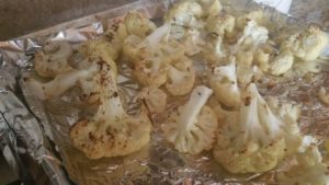 Roasted Cauliflower 