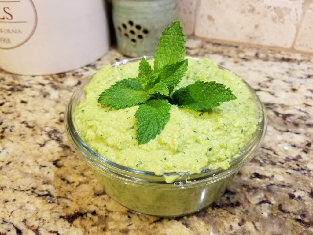 Spring Pea and Mint Hummus