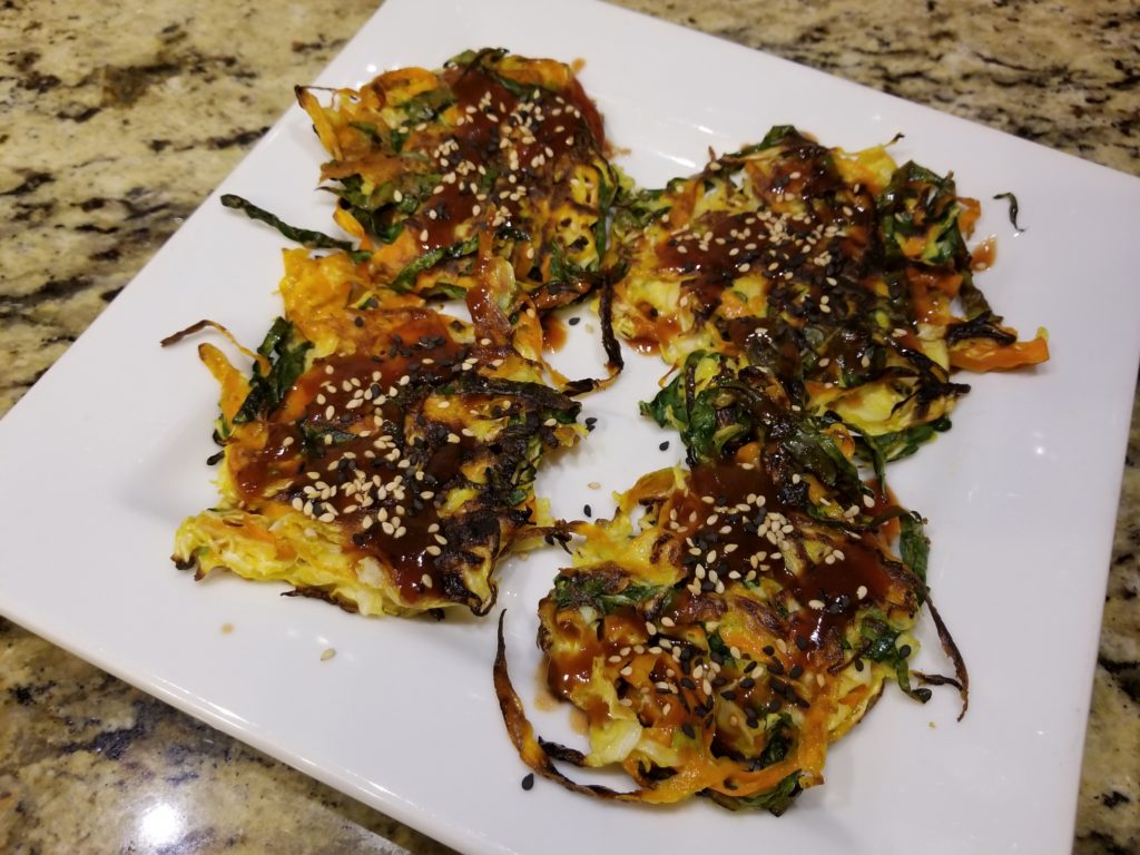 Asian Veggie Pancakes