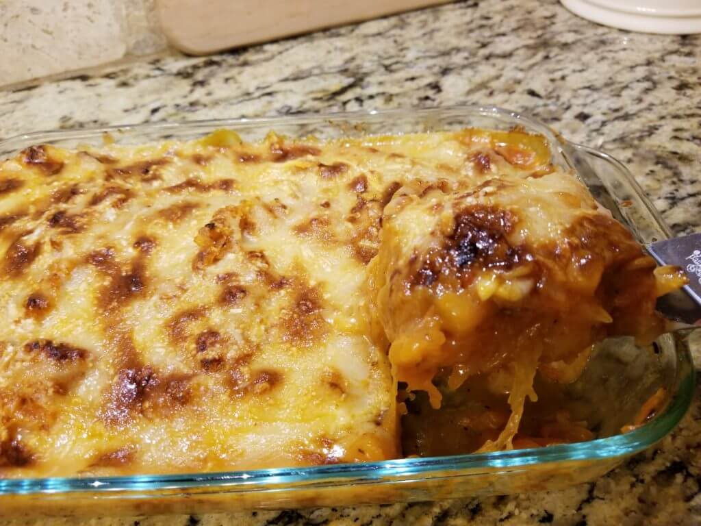Vegan Spaghetti Squash Casserole