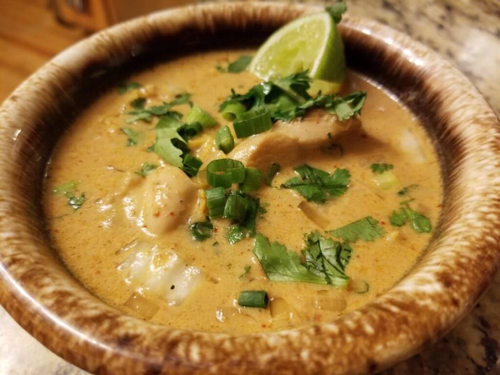 Tom Kha Gai (Chicken Coconut Soup)