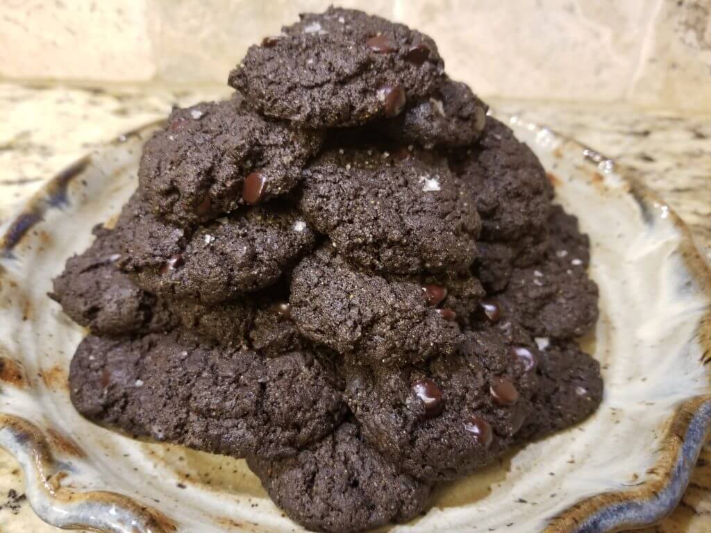 Chocolate Brownie Cookies (no sugar, no flour)