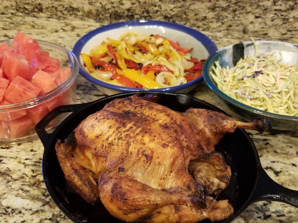 Summertime Roast Chicken