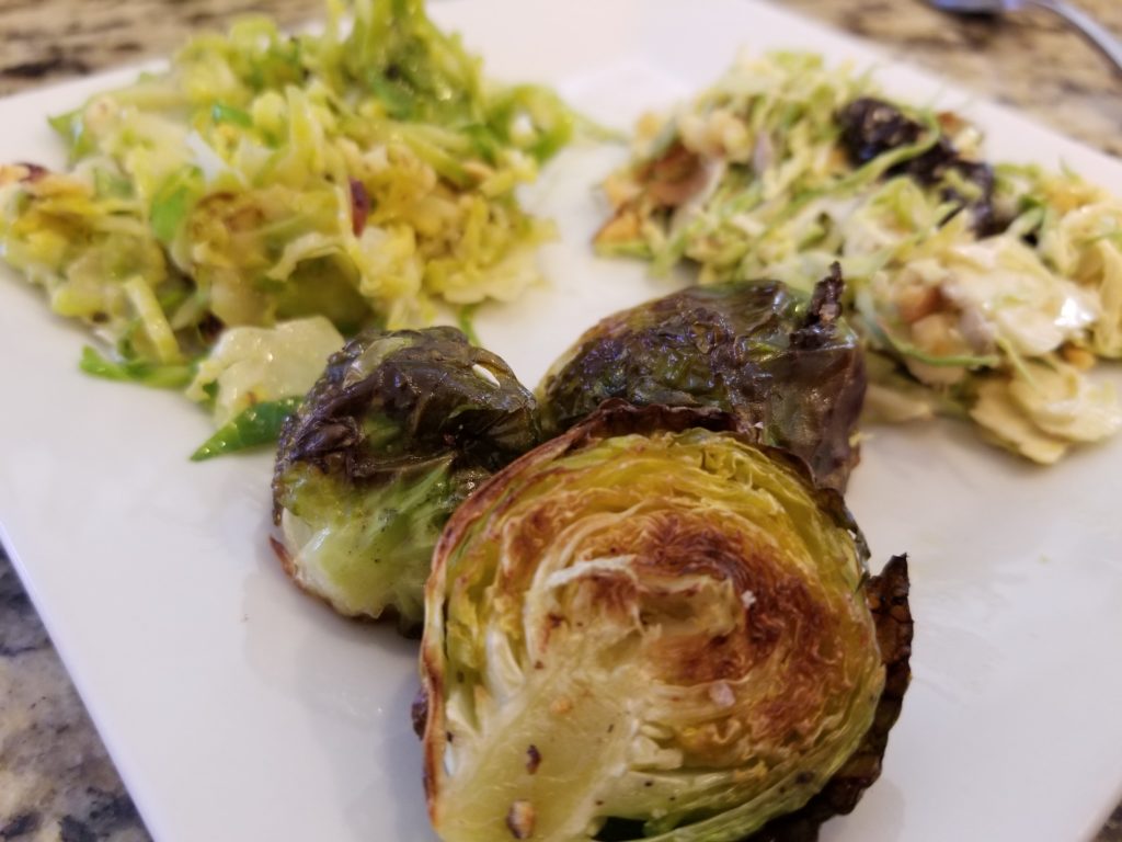 Brussels Sprouts - Three Ways